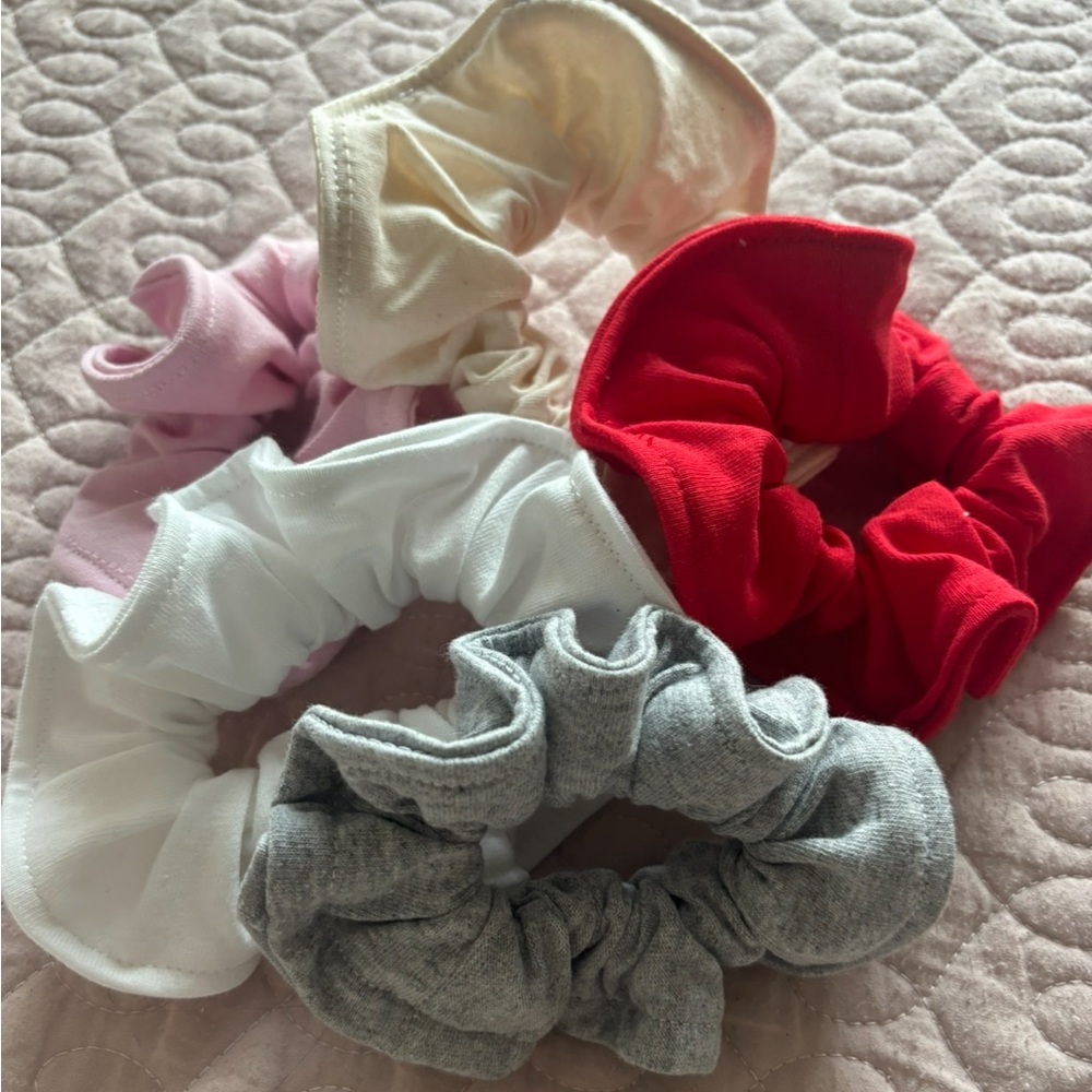 Handmade scrunchies